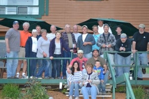 Group At Hideaway Lodge