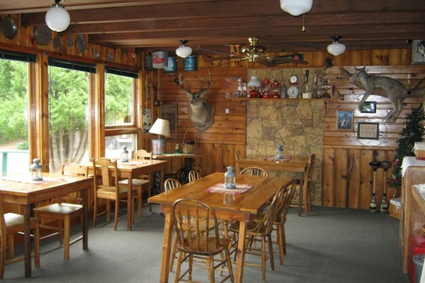The Dining Room At Hideaway Lodge