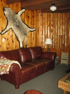 Hideaway Lodge Cabin Interior