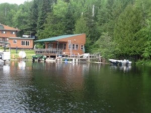 The "Fish House" at Hideaway Lodge
