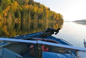 A Boater On The Clearwater-Pipestone Chain Of Lakes